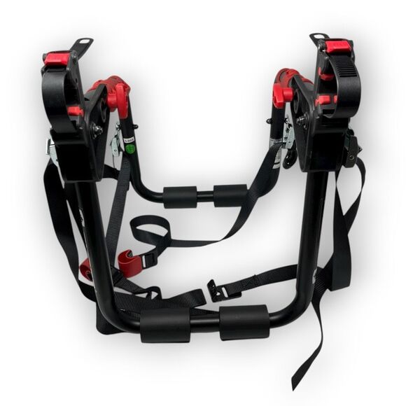 Tyger Auto Deluxe Black 1 Bike Trunk Mount Bicycle Carrier Rack - Picture 3 of 11